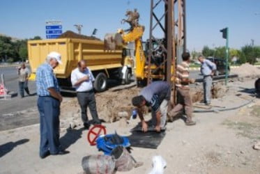 Asbest borular değişiyor