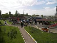 Malazgirt`te park ve mezbahane açıldı.