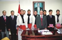 Türkiye Birincisi Folklorculardan Vali Özçimen’e Ziyaret