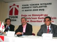 Türkiye Genç İş Adamları Konfederasyonu`nun raporu Muş`ta açıklandı.