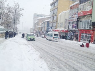 Zor bir kış yaşandı