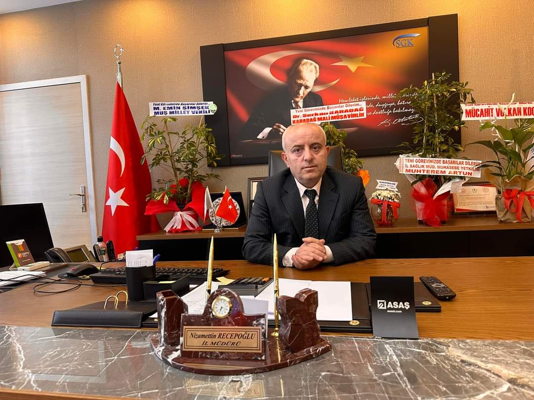 Recepoğlu SGK İl Müdürü olarak atandı