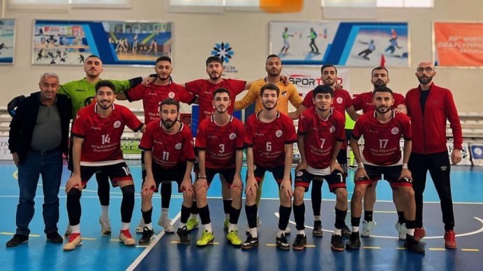 MAUN futsal takımı bölgesel ligde ikinci oldu