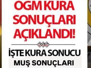 Muş İli Asil ve Yedek Listeleri