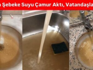Muş’ta Şebeke Suyu Çamur Aktı, Vatandaşlar Tepkili