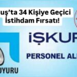 Muş’ta 34 Kişiye İstihdam Fırsatı