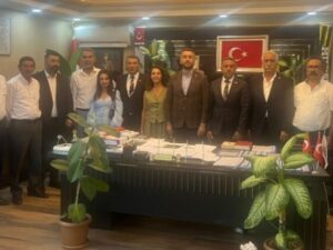 Sungu Belediye Başkanı Burhan Sayılgan, CHP Heyetini Misafir Etti
