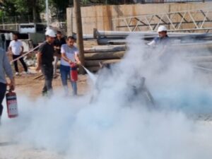 VEDAŞ Muş İl Müdürlüğü’nde Yangın Tatbikatı Gerçekleştirildi