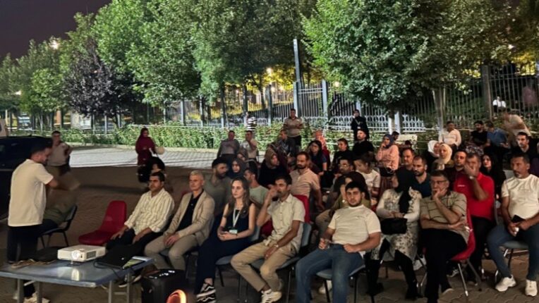 Bilgilendirme çalışmalarında sağlık ve spor bir arada