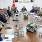 Muş’ta Okul Güvenliği Toplantısı Gerçekleştirildi